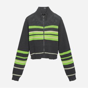 멀티 스트라이프 집업 가디건_T256MCD904W