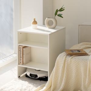 DIY 로봇청소기 수납장 2단 로봇청소기장 로보락 다용도 선반 IH24156