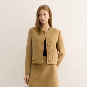 [25 F/W] 울 라운드넥 핸드메이드 자켓