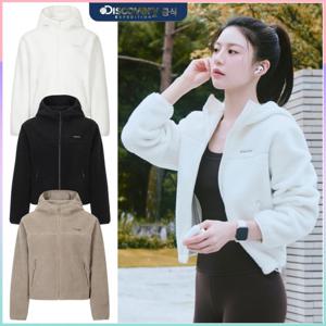 디스커버리 여성 테크플리스 후드 자켓 DWSS72056