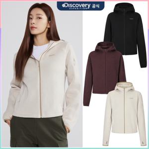 디스커버리 여성 니트라이크 후드 자켓 DWSS74056