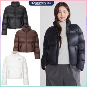 디스커버리 여성 올튼 하이넥 퍼텍스 퀀텀 다운 숏패딩 DWDJ56056