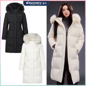 디스커버리 여성 25Fw 고쉬 구스다운 롱패딩 DWDJ7F056