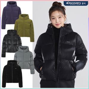 디스커버리 여성 뉴 올리아 글로우 다운 숏패딩 DWDJ97056