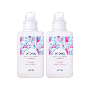 [아토앤오투] 프리미엄 세탁세제 코튼파우더향 1L 2개