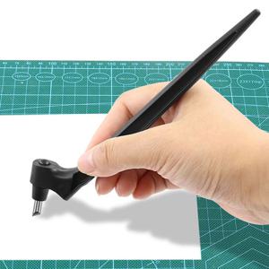 360도 크레프트 나이프툴 공예칼 종이공예 360도회전 곡선칼 공예칼 디자인커터