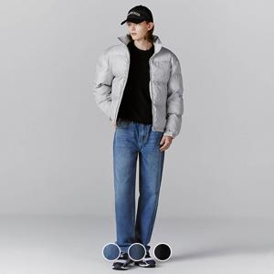 113947 브러시드 스트레이트핏 데님