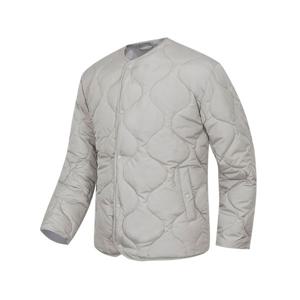 [하프클럽] 항아리퀄팅 버튼 경량 라운드 패딩 자켓 점퍼 누빔 깔깔이 남여공용