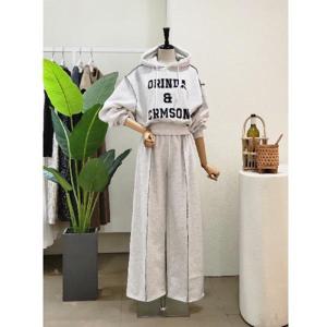 23FW3K9ST5698_후드 와이드 트레이닝 세트