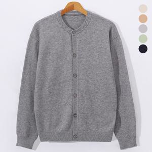 데일리 라운드 비스코스 버튼 니트 가디건 GOCD1074