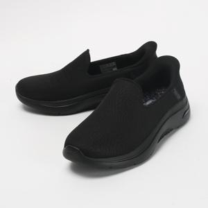 [정가 143,200원] 스케쳐스 운동화 고워크 아치핏 2.0 여성 슬립온 블랙 125332BBK