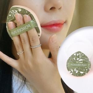 1개 케이스포함 두꺼운 큰 쿠션퍼프 스펀지퍼프 쫀득 대왕퍼프 모찌퍼프 궁둥이퍼프