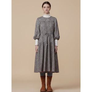 [하프클럽] 코듀로이 플라워 패턴 원피스(T238MOP246W)