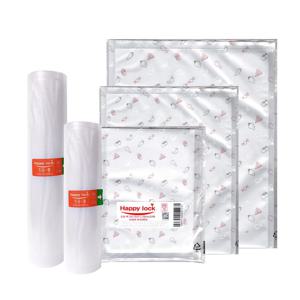 가정용 진공포장지 5종 풀세트 (파우치 3종 + 롤 2종) 진공포장비닐 진공포장팩 진공포장파우치