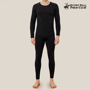 [비버리힐즈폴로클럽] 남성 부드러운 발열기모 내복 세트 (BPU4105)