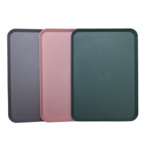 우주물결 파스텔톤 사각쟁반 트레이 3종 쟁반트레이 트레이쟁반 레트로쟁반 티백트레이