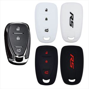D21 쉐보레 RS타입 3버튼 실리콘 스마트키케이스 스마트키케이스 스마트키홀더 스마트키링