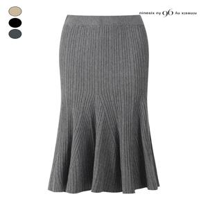 골지 인어 니트 스커트 (NP9SK002M0)