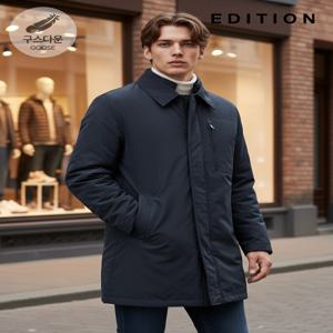 구스다운 시그니쳐 패딩코트 (NED4CP1601)