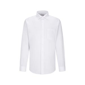 [듀퐁] 스트레치 솔리드 163 비즈니스 셔츠 화이트 SE4FM11LS163SWH