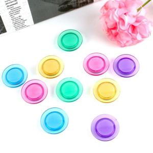 원형 메모 고정용 자석 컬러 자석홀더 칠판용 냉장고자석 원형자석 자석10개입 메모자석