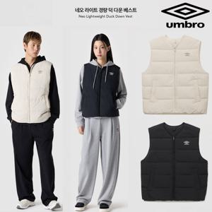 엄브로 네오 라이트 경량 덕 다운 베스트 UQ323CDV91 2종