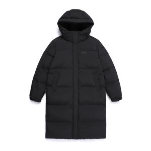 N254WDW861 여성 카프라 롱기장 덕다운 점퍼 BLACK