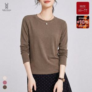 벨라도나 여성 겨울 포근한 웜업 골지 니트티셔츠 3컬러 55-77 BLN25_KT305_23868245_685817