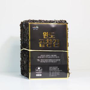 25년 햇곱창김 최상품 완도 곱창돌김 100장(블랙라벨)