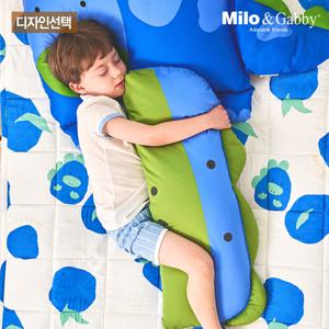 동물 롱베개 (커버1+솜1) 세트