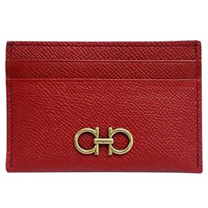 FERRAGAMO  카드케이스 220007 0746668 LIPSTICK /여성 카드지갑