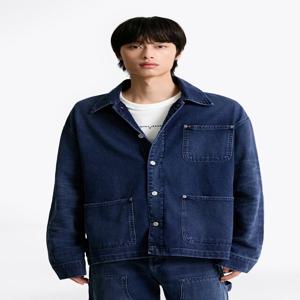 남여공용 워시드 초어 재킷 T32F6NJC11TMT1