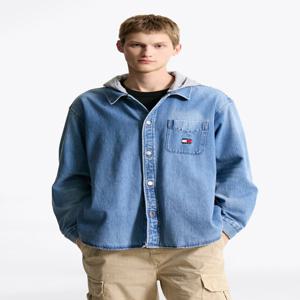 남여공용 데님 후드 셔켓 T32F6NJC10TMT2