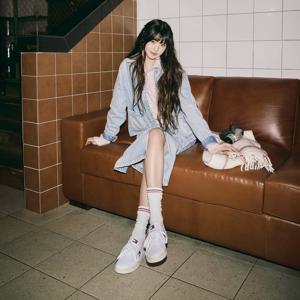 여성 데님 초어 재킷 T32F6NJC10TWT1