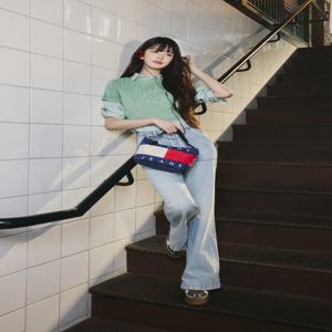 타미 슈즈 여성 그린위치 엣지 스웨이드 스니커즈 T52F7ARS100JT1