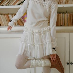 Cest_Bow tulle skirt