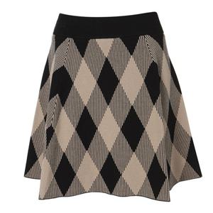 여성 CF 아르떼 체크 니트 큐롯 WWW22Q41E2