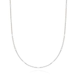 [티르리르] 에폭 실버 오닉스 화이트  목걸이 TNSSVW4128-W