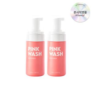 여성청결제 핑크 자몽 퍼퓸 폼 워시 100ml*2 | 프리바이오틱스 함유 상콤달콩 핑크자몽향