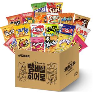 스낵24 인기스낵 20종 A세트 과자선물세트