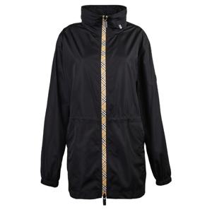 여성 빈티지 체크 나일론 후드 집업 자켓 8110309 A1189