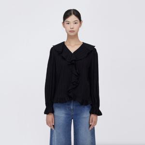 [씨씨콜렉트] 핀턱 러플 블라우스 C254MSC701
