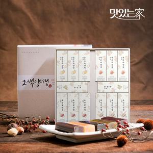 화과방 오색양갱세트 14개입(+쇼핑백) / 선물세트 전통간식 5가지맛 팥양갱