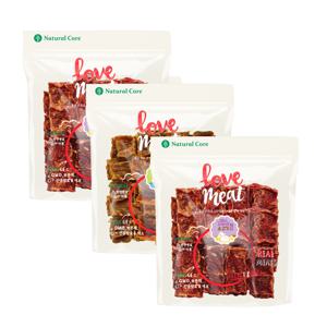 네츄럴코어 러브미트 미니스테이크 천연 강아지간식 160g