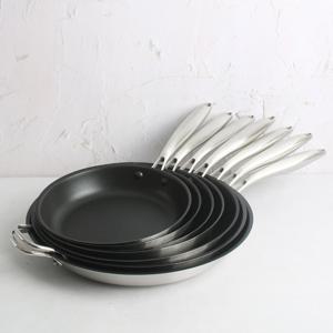 킹센스 스텐 인덕션 삼중 바닥 코팅 후라이팬  7size