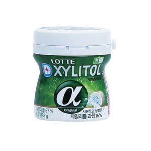 [롯데] 자일리톨 용기 알파오리지날 87g용기형