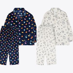 [롯데백화점][예스](겨울잠옷)신축성 포근한 밍크 남성 잠옷 2종택1YSMNZA52YSMNZA54