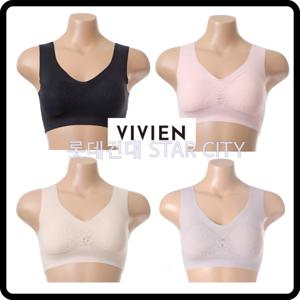 [롯데백화점](언더웨어)]내 몸에 착!! 무봉제 런닝형 통기성 좋은 노와이어 스포츠브라 BR1730A