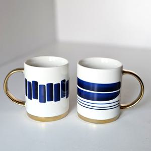 화려한 금장장식 머그컵2P세트  찻잔 커피잔 선물 답례품