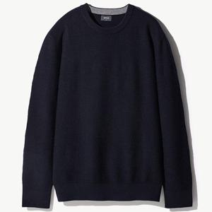 STCO 세이브존04 FW 가로조직 라운드 니트 1KT24302S